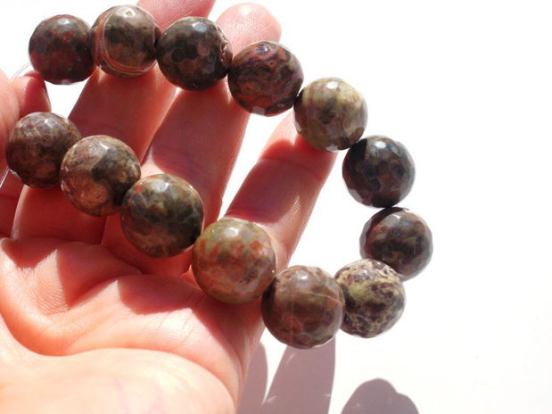 Agate fatetate 14 mm