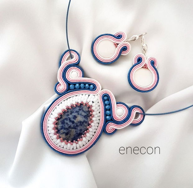 Set soutache sodalit