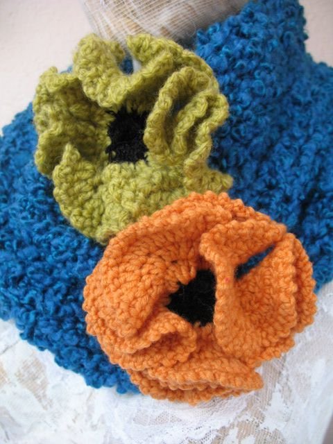 Fular/sal circular tricotat