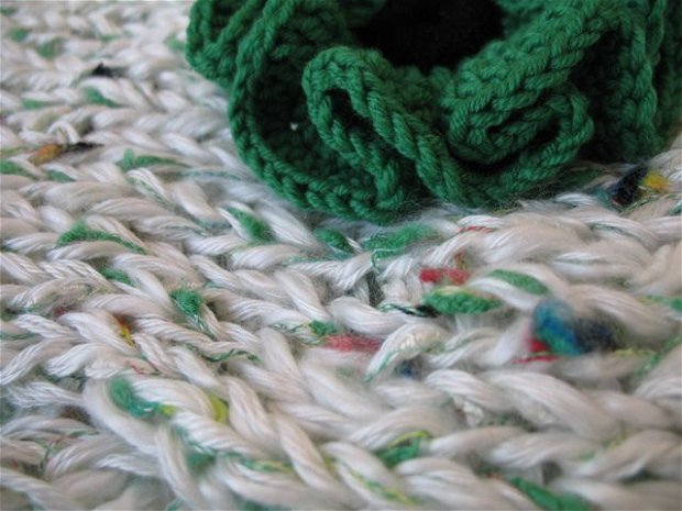 Guler/fular tricotat -  rezervat