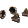 Capacel metalic, cupru, 13x12 mm