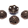 Capacel metalic, cupru, 12x6.5 mm