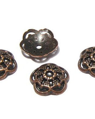 Capacel metalic, cupru, 12x4 mm