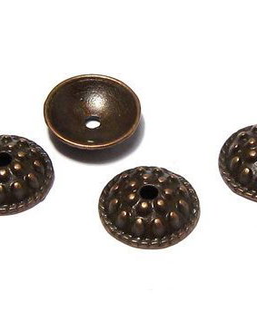 Capacel metalic, cupru, 10.5x3 mm