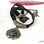 Colier choker cu dragoni si onix