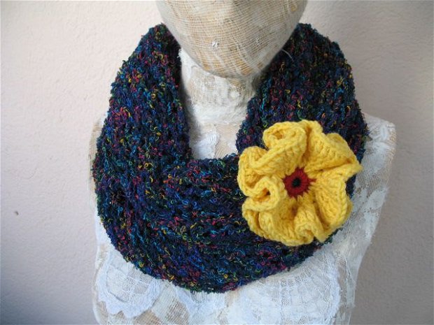 Guler/fular tricotat