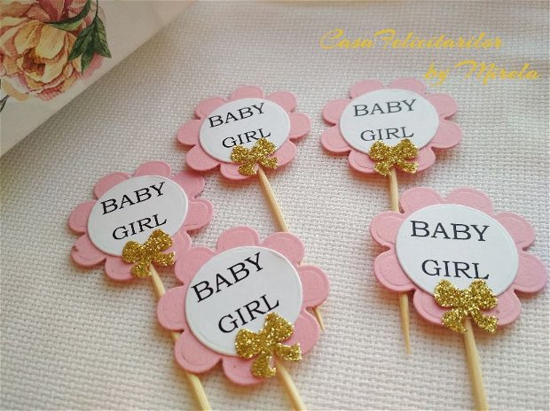 Toppers candy bar-Baby Girl