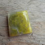 Cabochon bumble bee jasper, 23x21x19 (hxBxb)