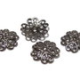 Capacel metalic, gunmetal, 18x4 mm