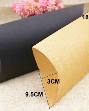 K0418 - (5b) Cutie carton, forma pernita, 180x95x3mm