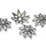 Capacel metalic, argintiu antichizat, 20x5 mm
