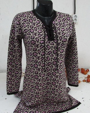 Tunica/pulover/rochie `Leopard2`