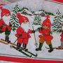 Set 4 placemat Craciun