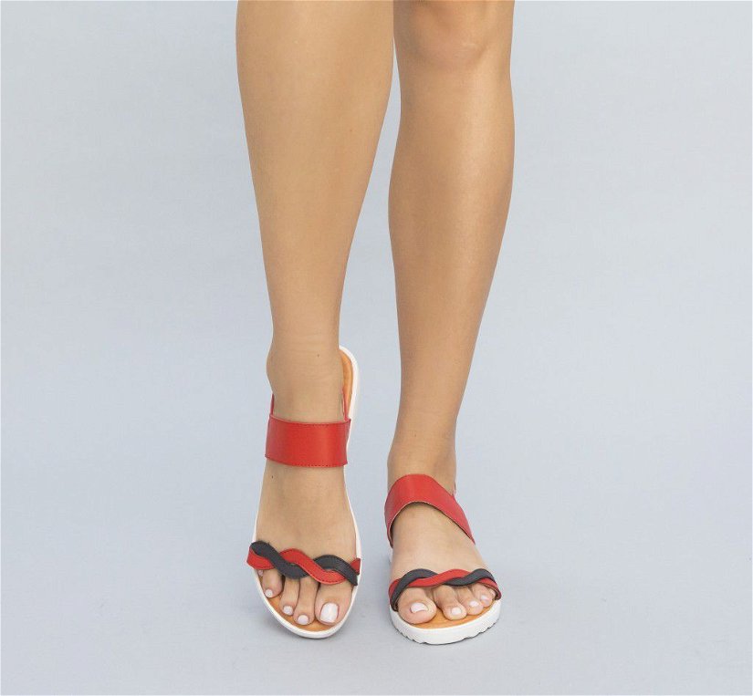 Sandale Deco Rosii