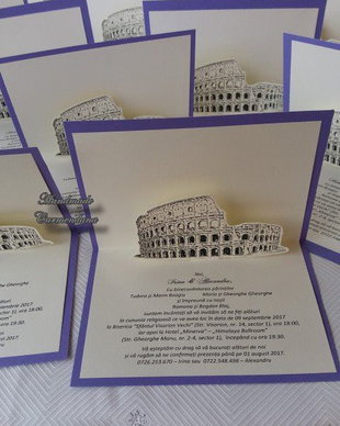 Invitatie Colosseum 3D
