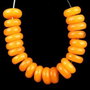 Rondele yellow jade 9*3 mm