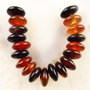 Rondele brown agate 10*4 mm