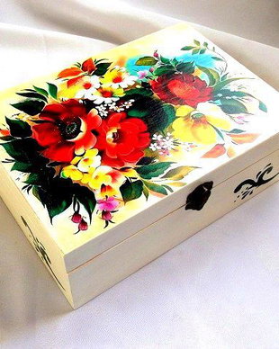 Cutie lemn decorata 33241