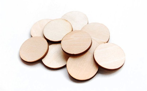 Blank-uri lemn  Diametru 3 cm - 1 buc