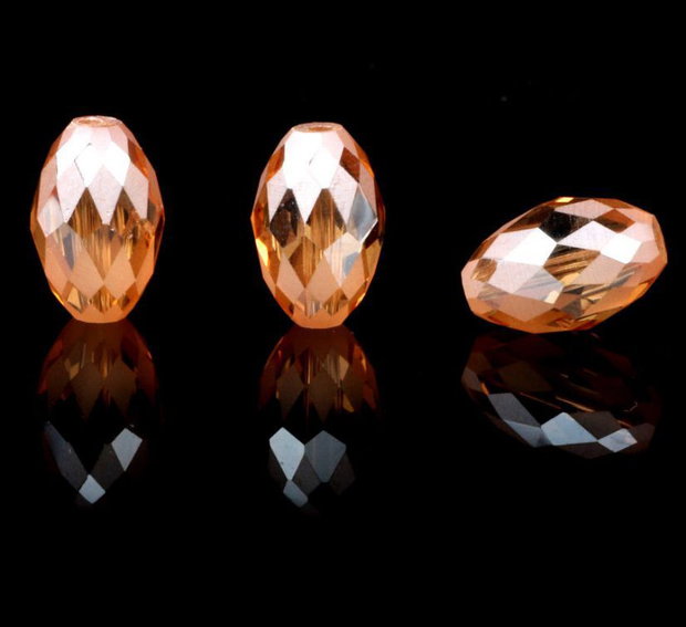 Margele fatetate cristal glass