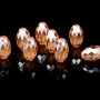 Margele fatetate cristal glass