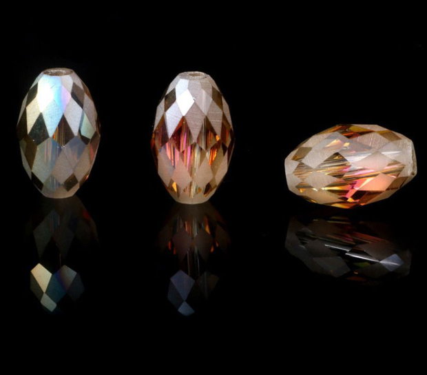 Margele fatetate cristal glass