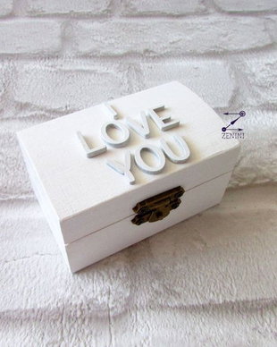 Cutie verighete I love you, cutie verighete alba, pernuta verighete, cutie verighete personalizata, cutie I love you