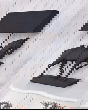 Lampa de masa cu un calut