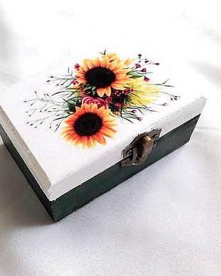 Cutie lemn decorata 33272