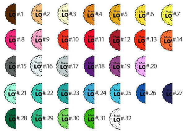 Etichete - Facut cu DRAG - tag - 32 buc