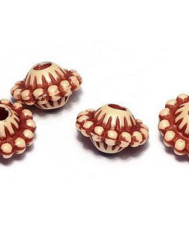 Margele din acril, antic style, 7x11 mm