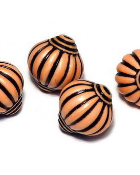 Margele din acril, antic style, 13x13 mm