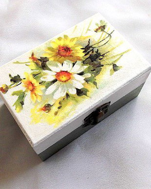 Cutie lemn decorata 33291