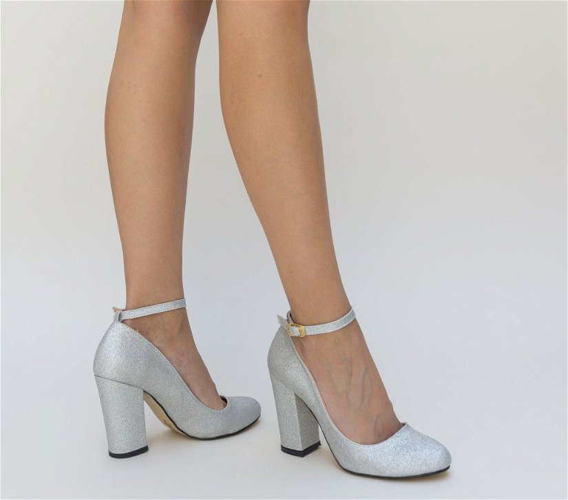 Pantofi Camos Argintii 2
