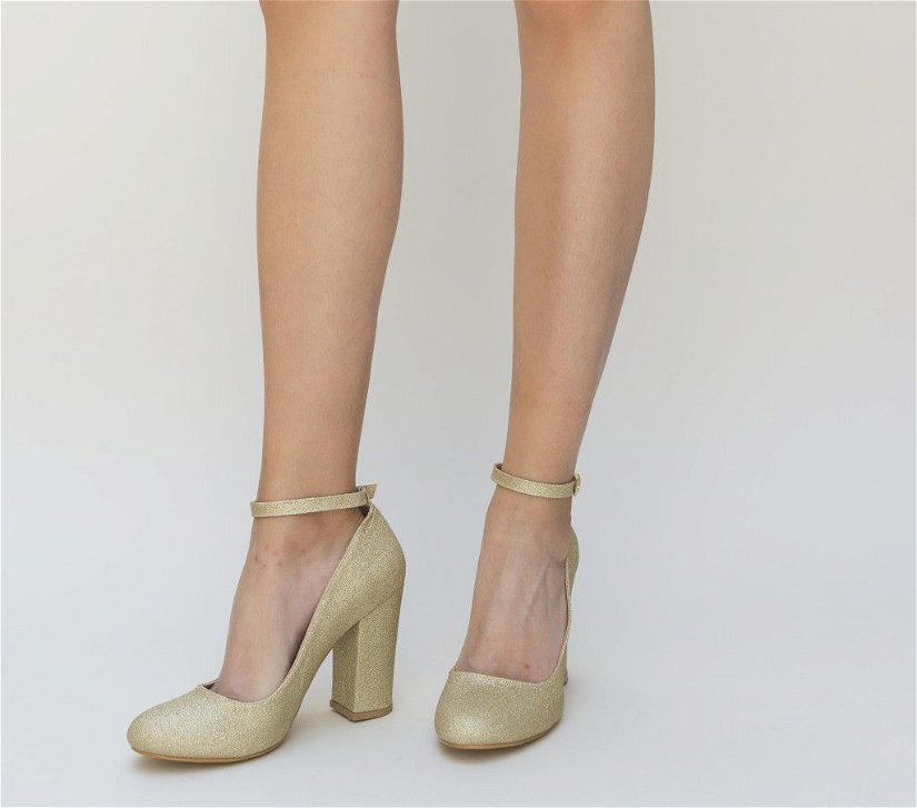 Pantofi Camos Aurii 2.