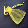 LAE27 - saculet organza galben