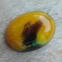 Cabochon agata, 39x29 mm