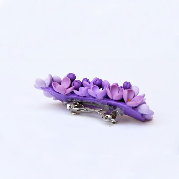 Accesoriu par flori de liliac