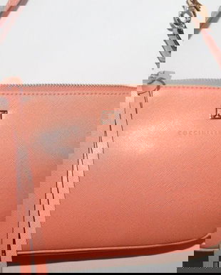 COCCINELLE , POSETA ORIGINALA , NOUA , SUPERBA, MADE IN ITALY , PIELE SAFFIANO