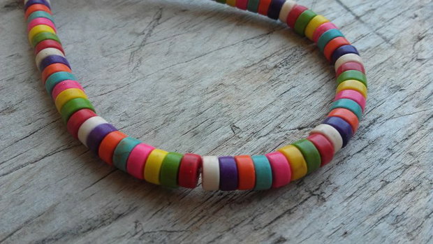 Sirag howlit colorat, 40 cm