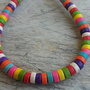 Sirag howlit colorat, 40 cm