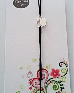 Bratara snur si charm argint 925 mar