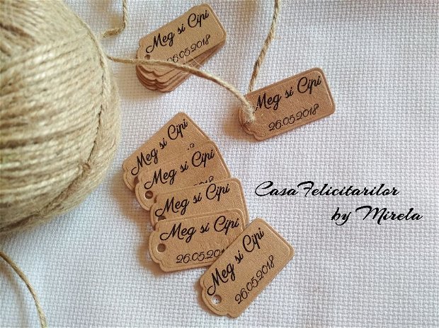 Etichete craft-handmade with love