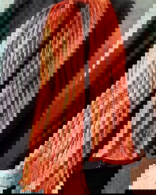 esarfa teracota noua