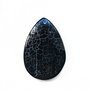 Pandant agat dragon veins negru-alb