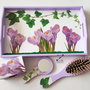 Set mot cu branduse, set pentru taierea motului cu floricele, set mov, set turta, set mot fetite