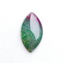 Pandant agat  dragon veins - bicolor