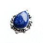 Pandant/link  Lapis Lazuli in rama argintata
