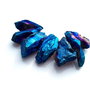 Druzy quartz titanium raw