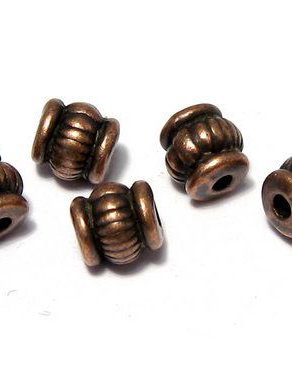 Distantier metalic, cupru, 5x5 mm